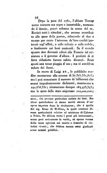 Il monitore universale di Parigi, ossia storia autentica della rivoluzione francese dal 1787 fino all'anno 10. Rep