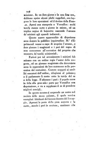 Il monitore universale di Parigi, ossia storia autentica della rivoluzione francese dal 1787 fino all'anno 10. Rep