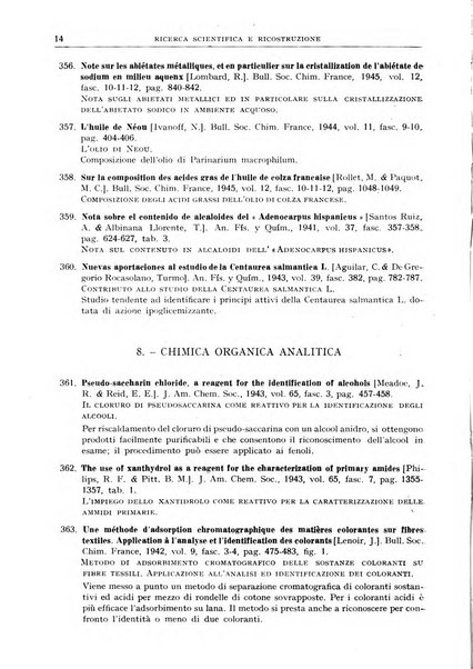 Ricerca scientifica e ricostruzione rivista del Consiglio nazionale delle ricerche