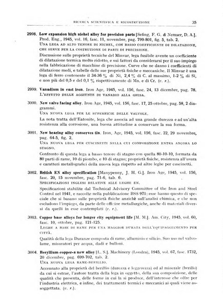 Ricerca scientifica e ricostruzione rivista del Consiglio nazionale delle ricerche