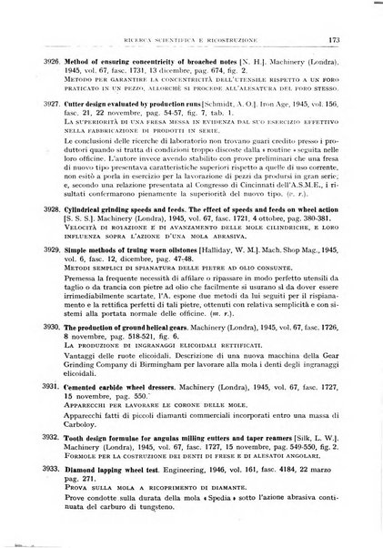 Ricerca scientifica e ricostruzione rivista del Consiglio nazionale delle ricerche