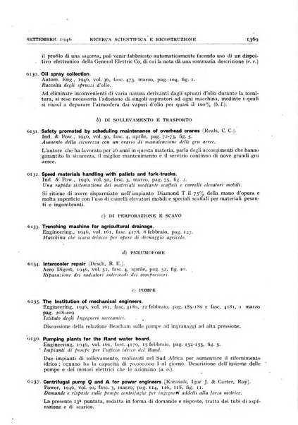 Ricerca scientifica e ricostruzione rivista del Consiglio nazionale delle ricerche