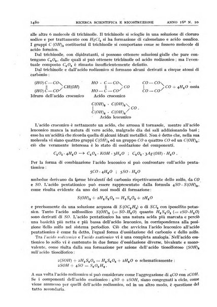 Ricerca scientifica e ricostruzione rivista del Consiglio nazionale delle ricerche