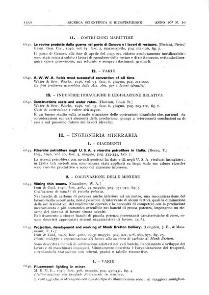 Ricerca scientifica e ricostruzione rivista del Consiglio nazionale delle ricerche