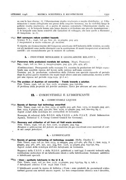 Ricerca scientifica e ricostruzione rivista del Consiglio nazionale delle ricerche