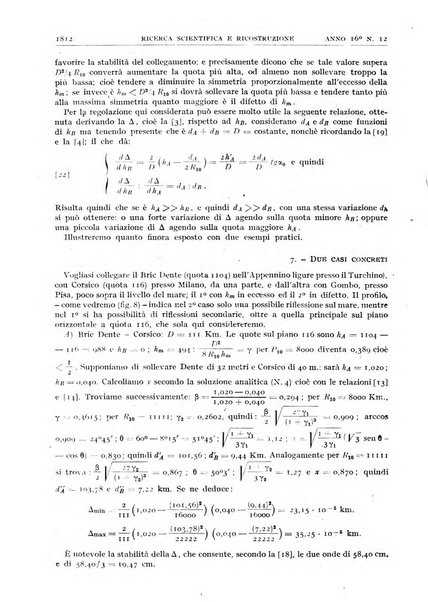 Ricerca scientifica e ricostruzione rivista del Consiglio nazionale delle ricerche