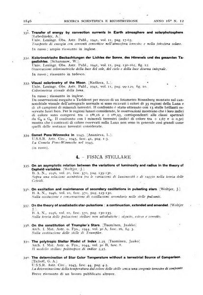 Ricerca scientifica e ricostruzione rivista del Consiglio nazionale delle ricerche