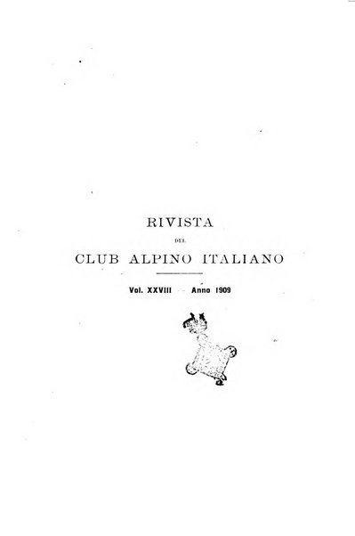 Rivista del Club alpino italiano pubblicazione mensile