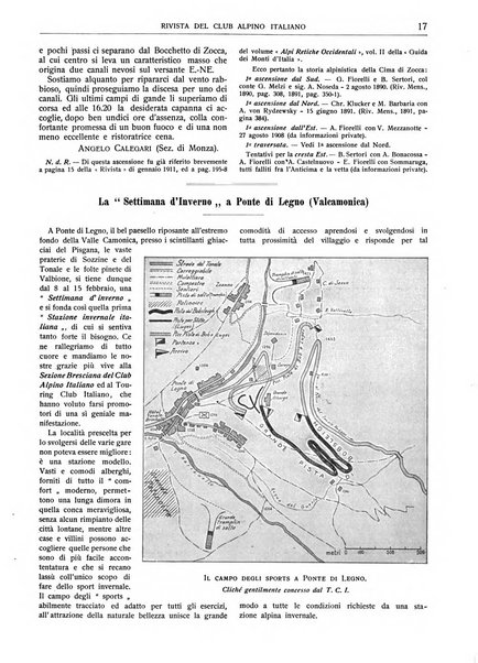 Rivista del Club alpino italiano pubblicazione mensile