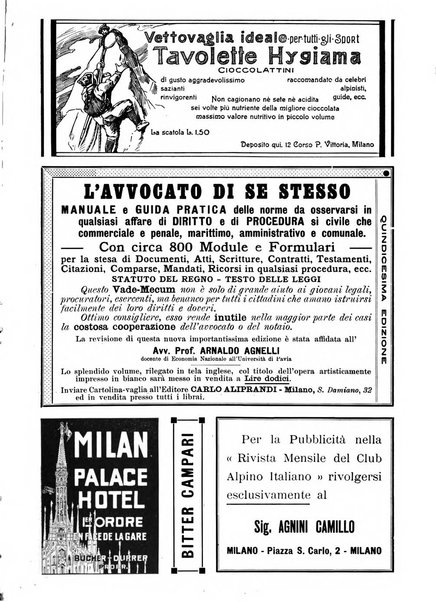 Rivista del Club alpino italiano pubblicazione mensile