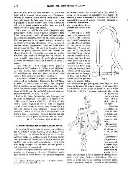 Rivista del Club alpino italiano pubblicazione mensile