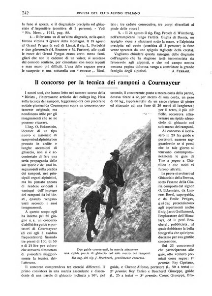 Rivista del Club alpino italiano pubblicazione mensile