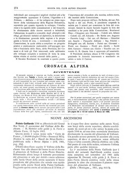 Rivista del Club alpino italiano pubblicazione mensile