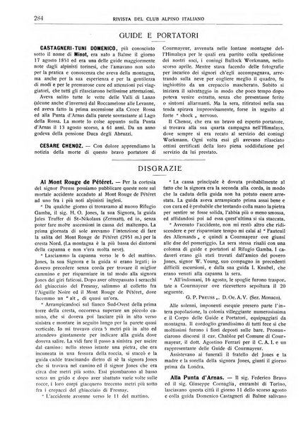 Rivista del Club alpino italiano pubblicazione mensile