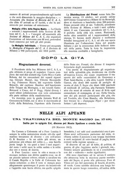 Rivista del Club alpino italiano pubblicazione mensile