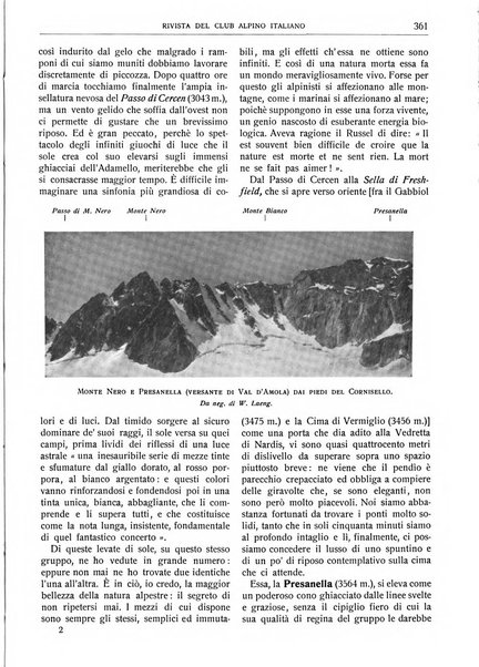 Rivista del Club alpino italiano pubblicazione mensile