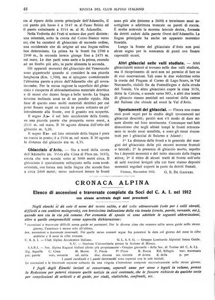 Rivista del Club alpino italiano pubblicazione mensile