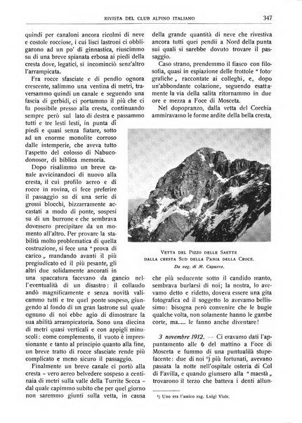 Rivista del Club alpino italiano pubblicazione mensile