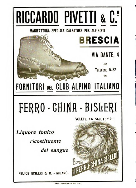 Rivista del Club alpino italiano pubblicazione mensile