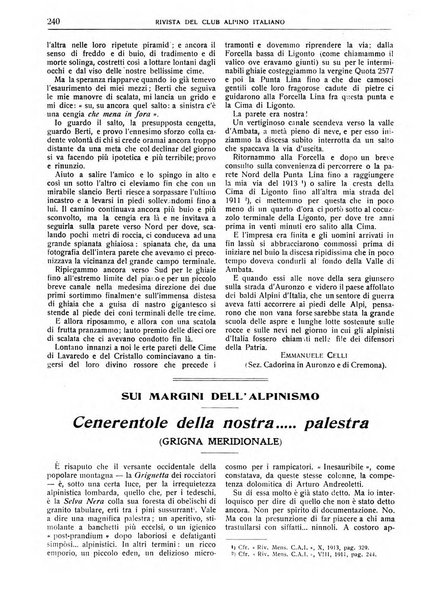 Rivista del Club alpino italiano pubblicazione mensile