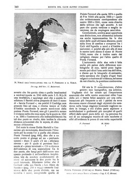 Rivista del Club alpino italiano pubblicazione mensile