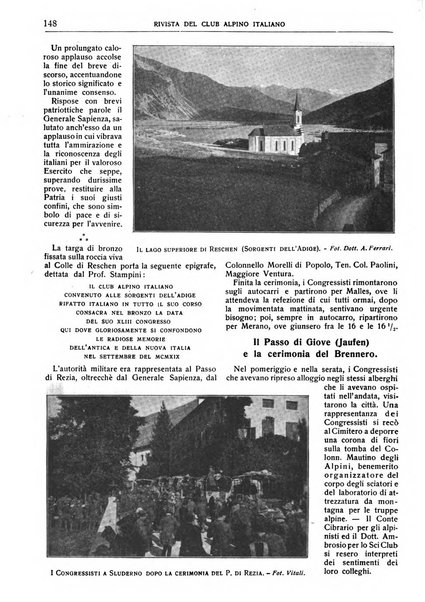 Rivista del Club alpino italiano pubblicazione mensile