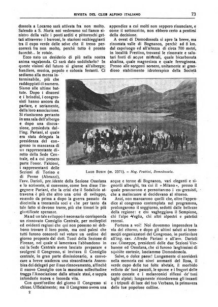 Rivista del Club alpino italiano pubblicazione mensile