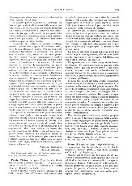 Rivista del Club alpino italiano pubblicazione mensile