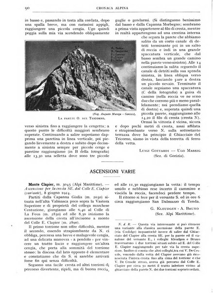 Rivista del Club alpino italiano pubblicazione mensile