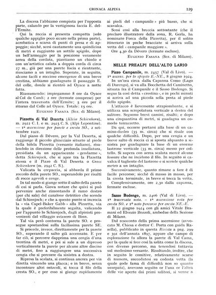 Rivista del Club alpino italiano pubblicazione mensile