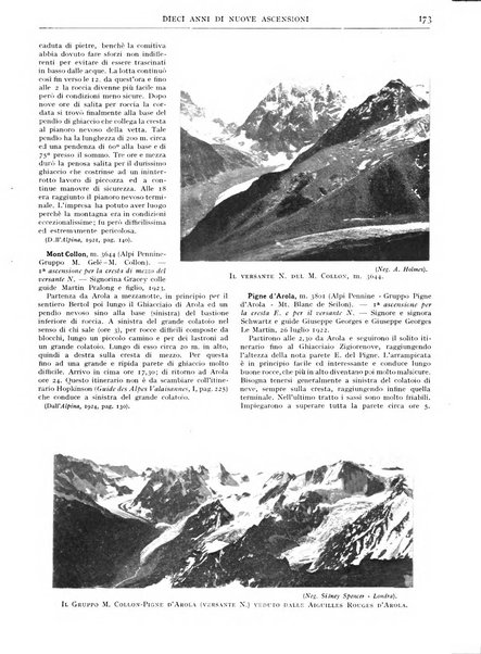 Rivista del Club alpino italiano pubblicazione mensile