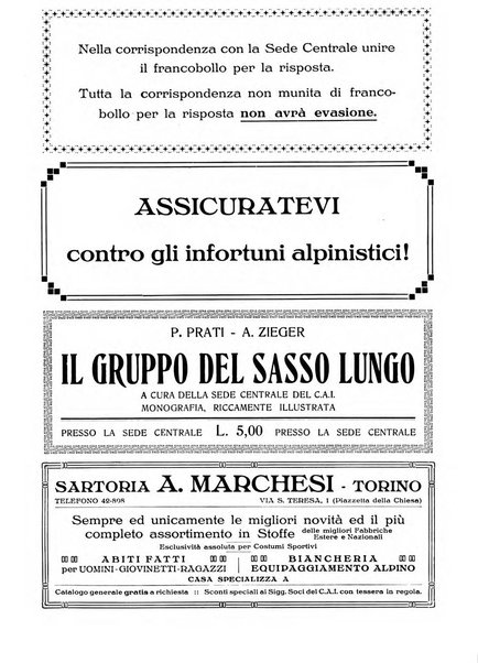 Rivista del Club alpino italiano pubblicazione mensile