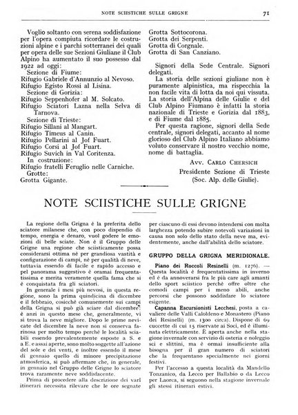 Rivista del Club alpino italiano pubblicazione mensile