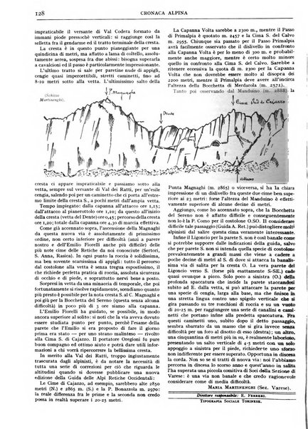 Rivista del Club alpino italiano pubblicazione mensile