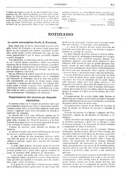 Rivista del Club alpino italiano pubblicazione mensile