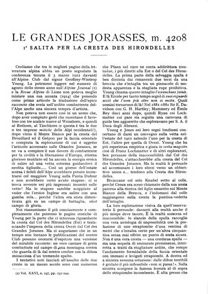 Rivista del Club alpino italiano pubblicazione mensile