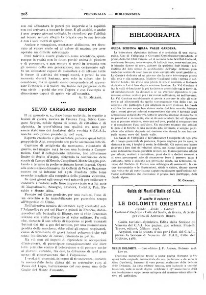 Rivista del Club alpino italiano pubblicazione mensile