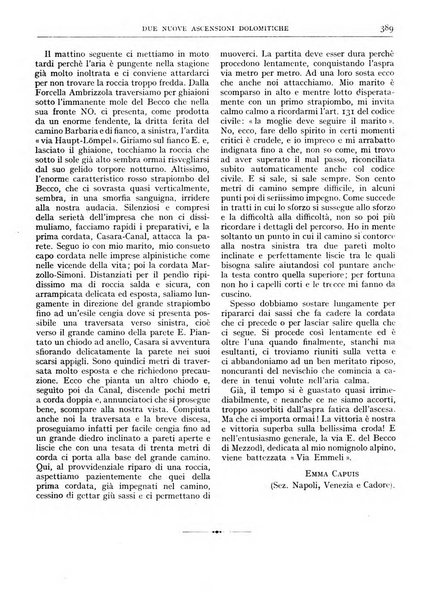 Rivista del Club alpino italiano pubblicazione mensile