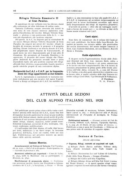 Rivista del Club alpino italiano pubblicazione mensile