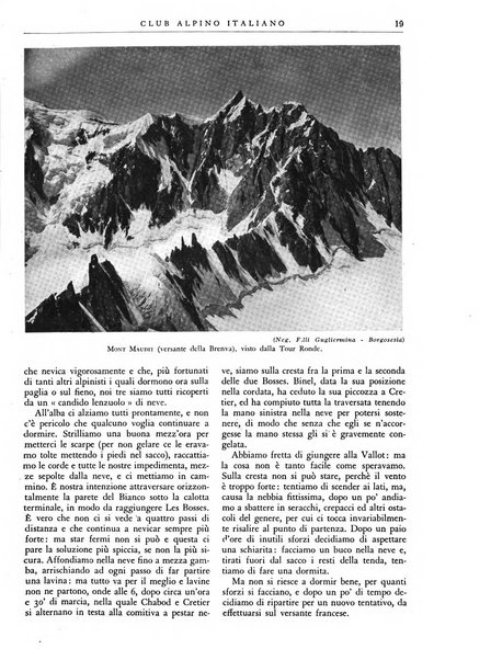 Rivista del Club alpino italiano pubblicazione mensile