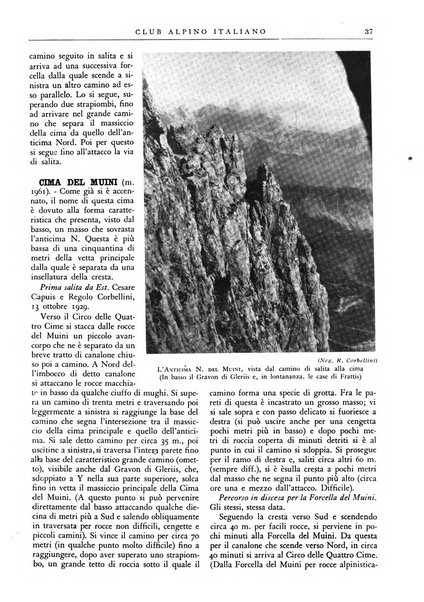 Rivista del Club alpino italiano pubblicazione mensile