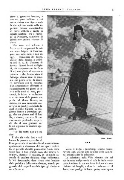 Rivista del Club alpino italiano pubblicazione mensile