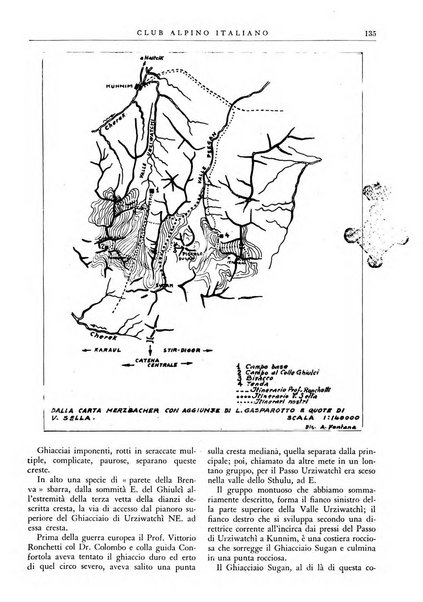 Rivista del Club alpino italiano pubblicazione mensile