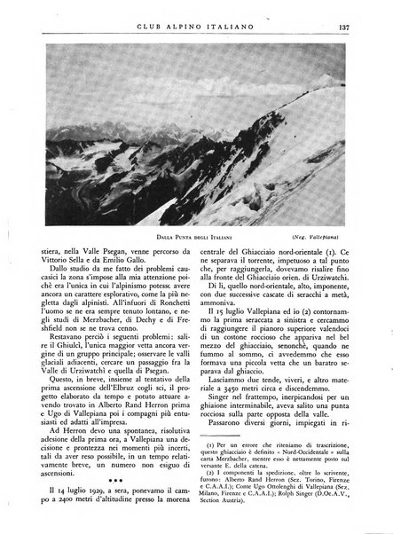 Rivista del Club alpino italiano pubblicazione mensile