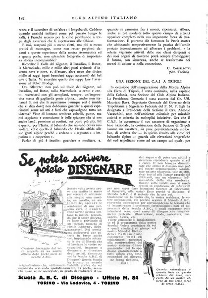 Rivista del Club alpino italiano pubblicazione mensile