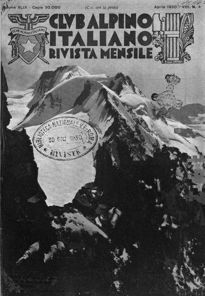 Rivista del Club alpino italiano pubblicazione mensile