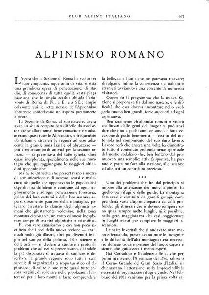 Rivista del Club alpino italiano pubblicazione mensile