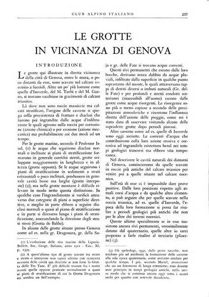 Rivista del Club alpino italiano pubblicazione mensile