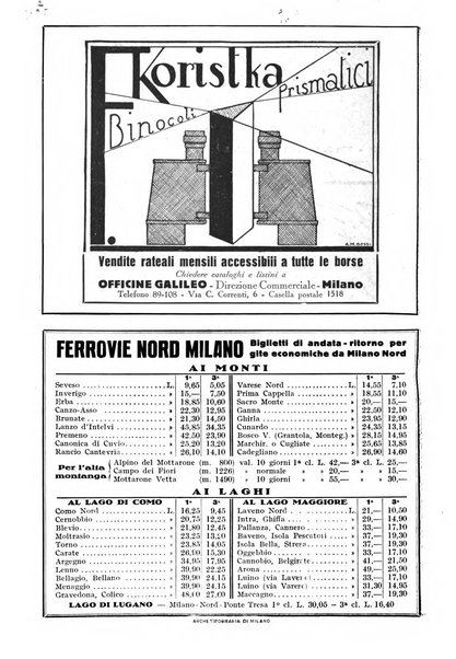 Rivista del Club alpino italiano pubblicazione mensile