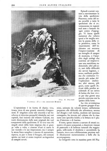 Rivista del Club alpino italiano pubblicazione mensile